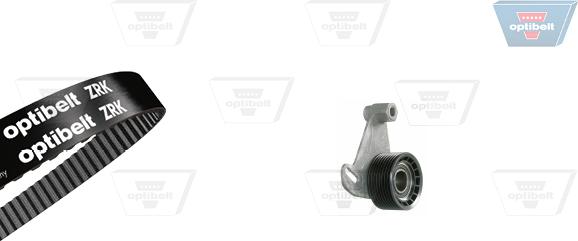 Optibelt KT 1042 - Комплект зубчатого ремня ГРМ autospares.lv