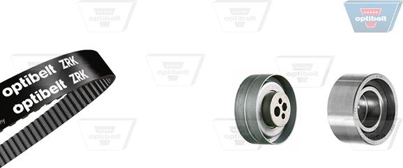 Optibelt KT 1061 - Комплект зубчатого ремня ГРМ autospares.lv