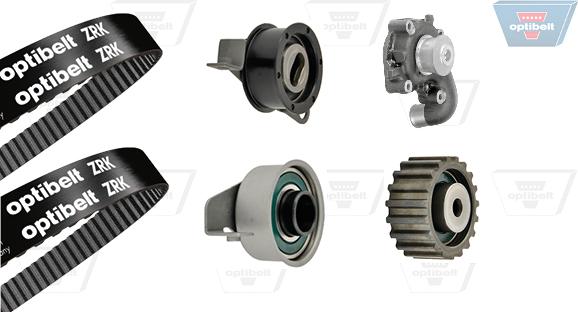 Optibelt KT 1006 W1 - Водяной насос + комплект зубчатого ремня ГРМ autospares.lv