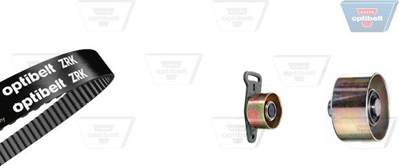 Optibelt KT 1038 - Комплект зубчатого ремня ГРМ autospares.lv