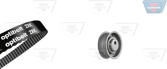 Optibelt KT 1020 - Комплект зубчатого ремня ГРМ autospares.lv