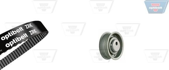 Optibelt KT 1078 - Комплект зубчатого ремня ГРМ autospares.lv