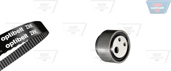 Optibelt KT 1150 - Комплект зубчатого ремня ГРМ autospares.lv