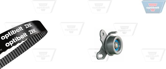 Optibelt KT 1161 - Комплект зубчатого ремня ГРМ autospares.lv