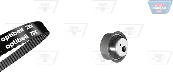 Optibelt KT 1162 - Комплект зубчатого ремня ГРМ autospares.lv