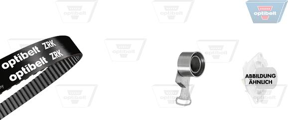 Optibelt KT 1109 W1 - Водяной насос + комплект зубчатого ремня ГРМ autospares.lv