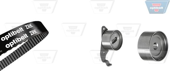 Optibelt KT 1106 - Комплект зубчатого ремня ГРМ autospares.lv