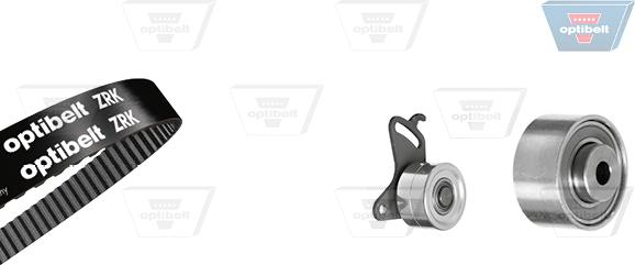 Optibelt KT 1175 - Комплект зубчатого ремня ГРМ autospares.lv