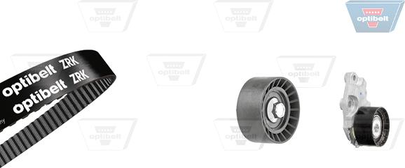 Optibelt KT 1397 - Комплект зубчатого ремня ГРМ autospares.lv