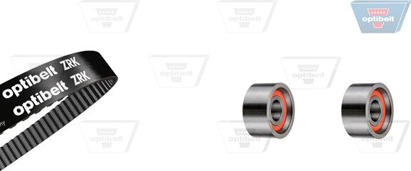 Optibelt KT 1340 - Комплект зубчатого ремня ГРМ autospares.lv