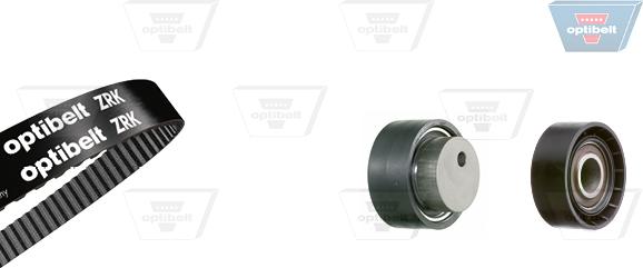 Optibelt KT 1364 - Комплект зубчатого ремня ГРМ autospares.lv