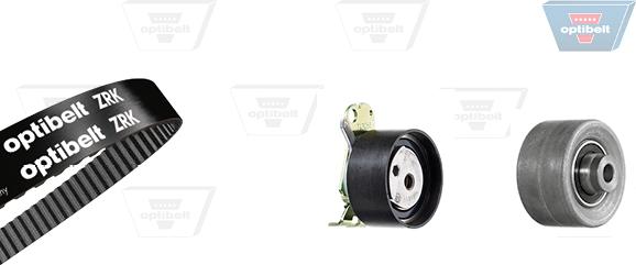 Optibelt KT 1309 - Комплект зубчатого ремня ГРМ autospares.lv