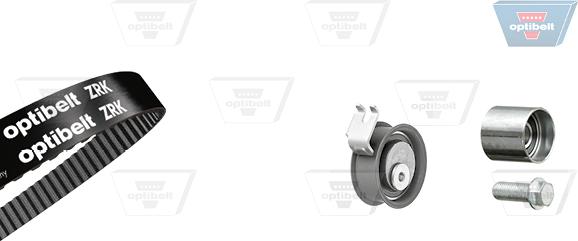 Optibelt KT 1301 - Комплект зубчатого ремня ГРМ autospares.lv