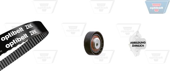 Optibelt KT 1319 W1 - Водяной насос + комплект зубчатого ремня ГРМ autospares.lv