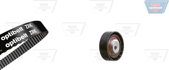 Optibelt KT 1319 - Комплект зубчатого ремня ГРМ autospares.lv