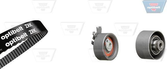 Optibelt KT 1330 - Комплект зубчатого ремня ГРМ autospares.lv