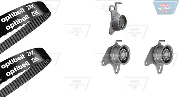 Optibelt KT 1333 - Комплект зубчатого ремня ГРМ autospares.lv