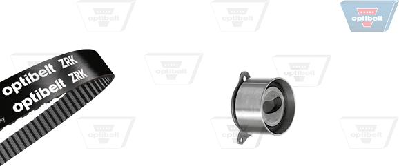 Optibelt KT 1266 - Комплект зубчатого ремня ГРМ autospares.lv