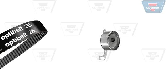 Optibelt KT 1212 - Комплект зубчатого ремня ГРМ autospares.lv