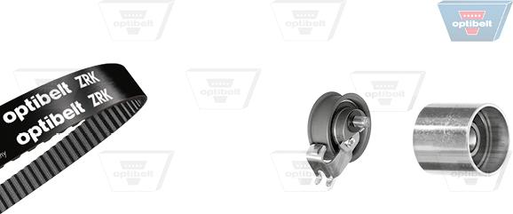 Optibelt KT 1230 - Комплект зубчатого ремня ГРМ autospares.lv