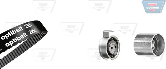 Optibelt KT 1232 - Комплект зубчатого ремня ГРМ autospares.lv