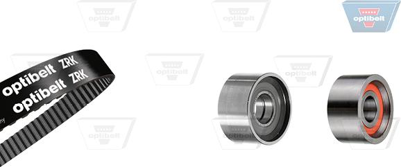 Optibelt KT 1229 - Комплект зубчатого ремня ГРМ autospares.lv