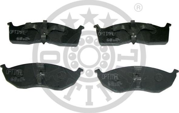 Optimal 9932 - Тормозные колодки, дисковые, комплект autospares.lv