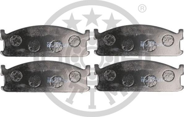 Optimal 9419 - Тормозные колодки, дисковые, комплект autospares.lv