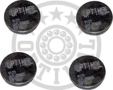 Optimal 9123 - Тормозные колодки, дисковые, комплект autospares.lv