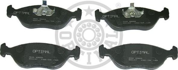 Optimal 9869 - Тормозные колодки, дисковые, комплект autospares.lv