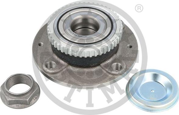 Optimal 602509 - Подшипник ступицы колеса, комплект autospares.lv