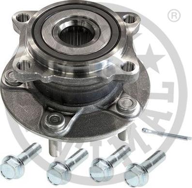 Optimal 602702 - Подшипник ступицы колеса, комплект autospares.lv