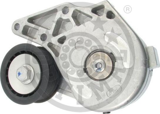 Optimal 0-N1657 - Натяжитель, поликлиновый ремень autospares.lv