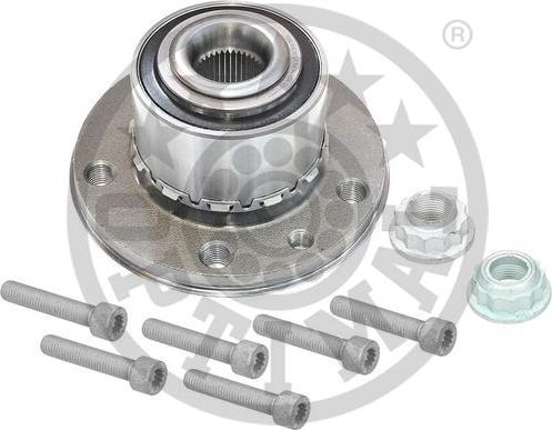 Optimal 100013 - Подшипник ступицы колеса, комплект autospares.lv