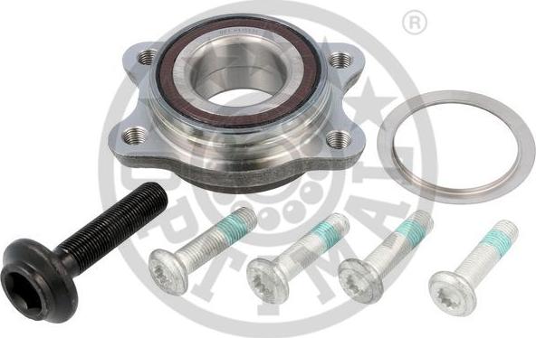 Optimal 101516 - Подшипник ступицы колеса, комплект autospares.lv