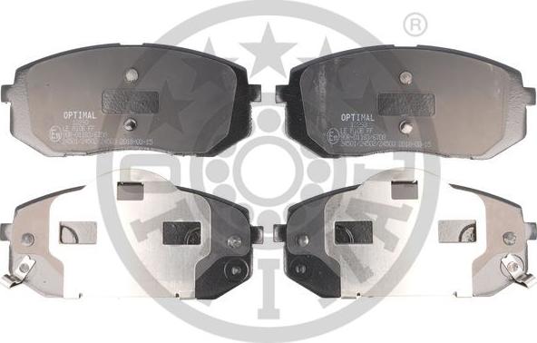 Optimal 12293 - Тормозные колодки, дисковые, комплект autospares.lv