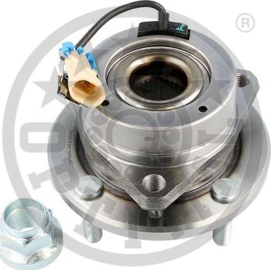 Optimal 251772 - Подшипник ступицы колеса, комплект autospares.lv