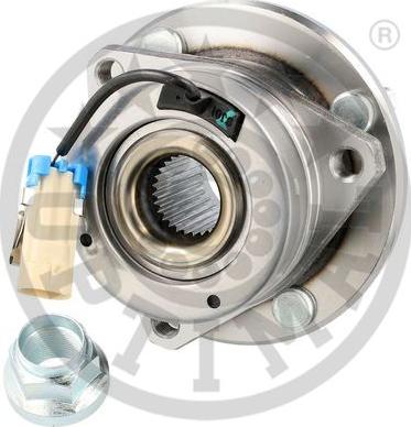 Optimal 251772 - Подшипник ступицы колеса, комплект autospares.lv