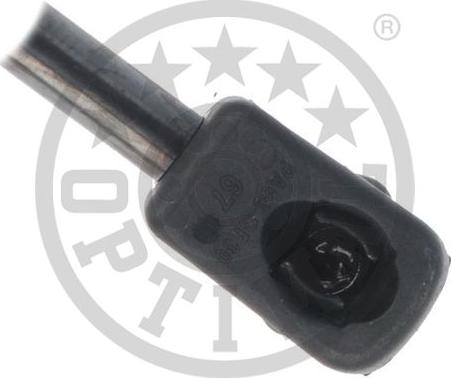 Optimal AG-51845 - Газовая пружина, упор autospares.lv