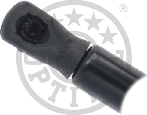 Optimal AG-51845 - Газовая пружина, упор autospares.lv