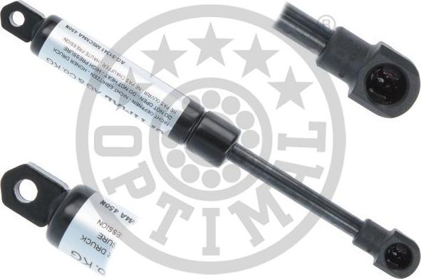 Optimal AG-51341 - Газовая пружина, упор autospares.lv