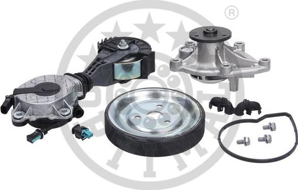 Optimal AQ-2188-B - Водяной насос + комплект ручейковых ремней autospares.lv