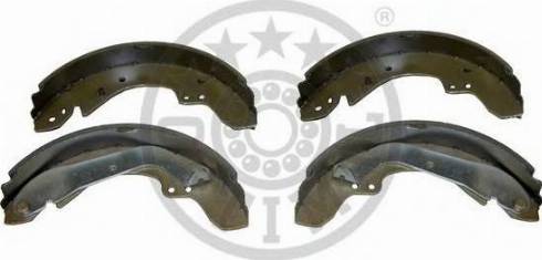 Optimal BB-0561 - Комплект тормозных колодок, барабанные autospares.lv