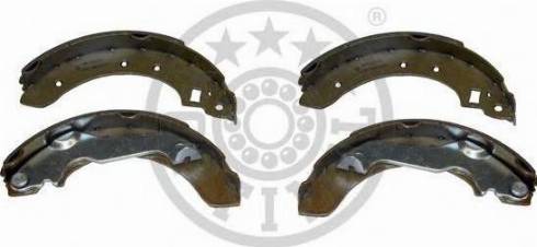 Optimal BB-0570 - Комплект тормозных колодок, барабанные autospares.lv