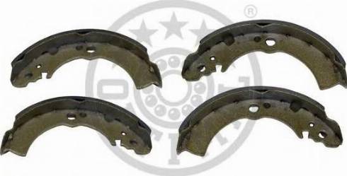 Optimal BB-0660 - Комплект тормозных колодок, барабанные autospares.lv