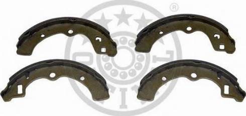 Optimal BB-0670 - Комплект тормозных колодок, барабанные autospares.lv