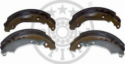 Optimal BB-0740 - Комплект тормозных колодок, барабанные autospares.lv