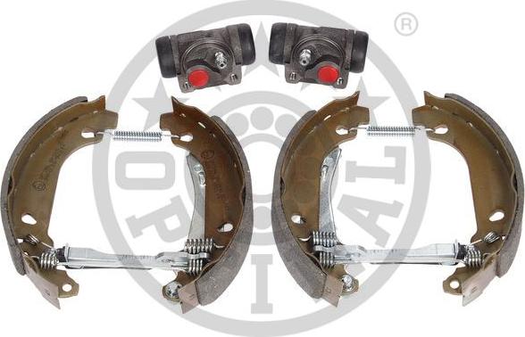 Optimal BK-5053 - Комплект тормозных колодок, барабанные autospares.lv