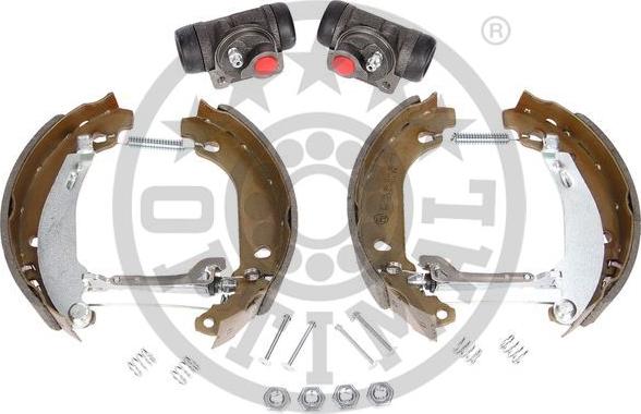 Optimal BK-5057 - Комплект тормозных колодок, барабанные autospares.lv