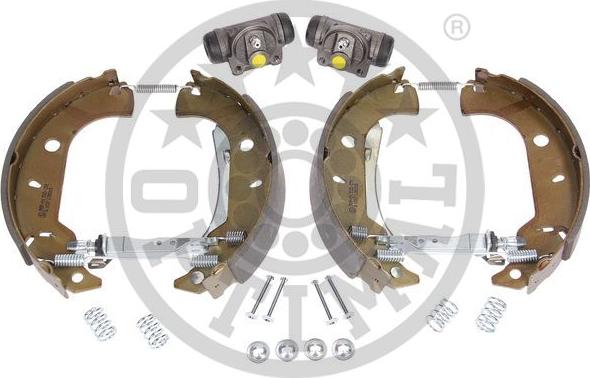 Optimal BK-5075 - Комплект тормозных колодок, барабанные autospares.lv